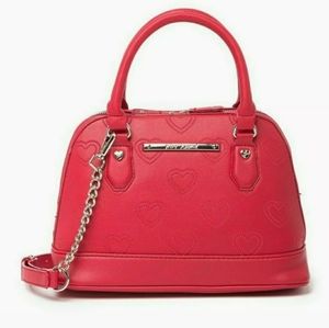 Betsey Johnson Red Purse Satchel